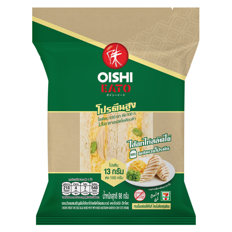 OISHI EATO WHEY PROTEIN SANDWICH